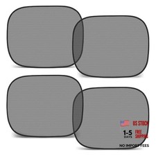 Car Window Shades for Baby, 4PCS 20"x12" Static 4Pcs Universal Car Side Shades