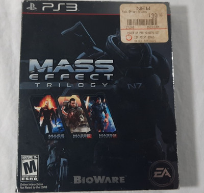 Mass Effect Trilogy Sony PlayStation 3 PS3 Complete