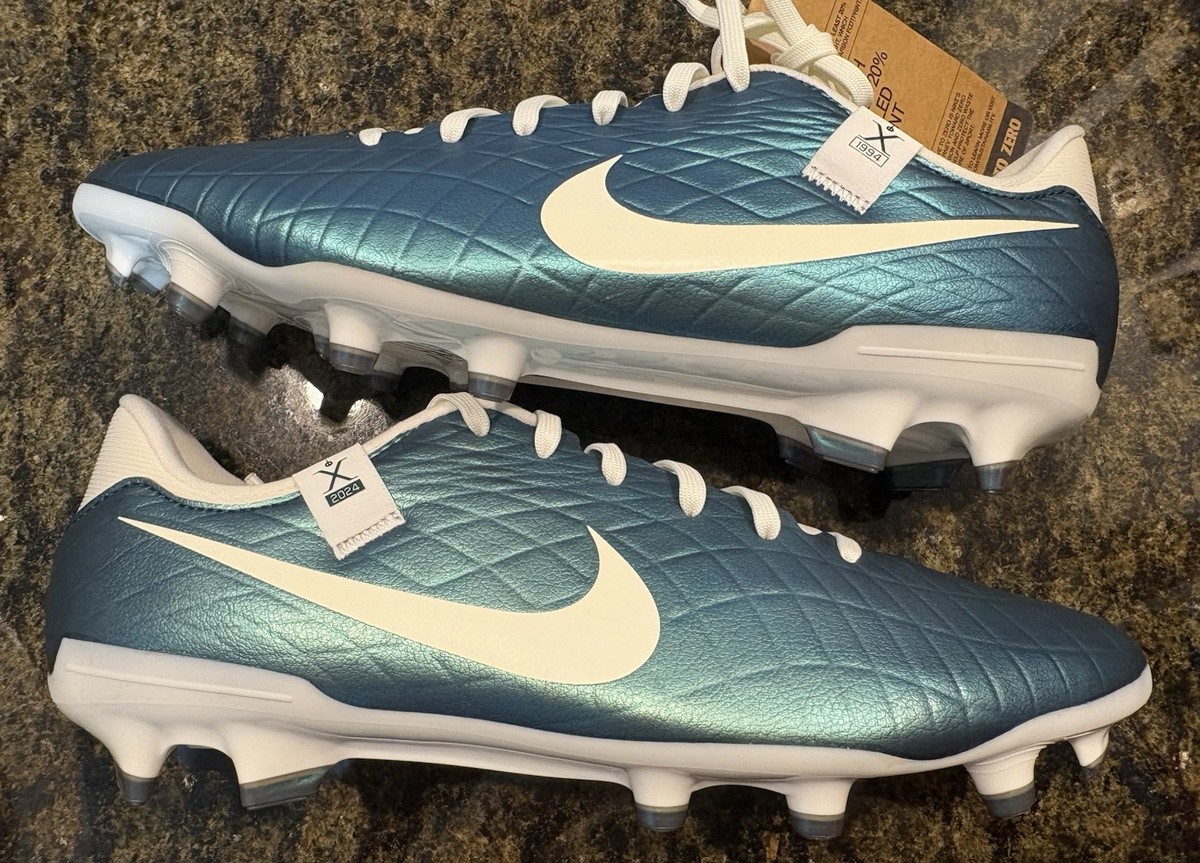 Nike Tiempo Legend 10 Academy Fg/Mg 30 Dk Atomic Teal-Sail Size 9