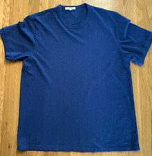 Alex Mill Blue Cotton T Shirt Mens Large Crewneck Made Well Basic Tee