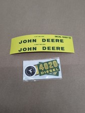 Ertl Pedal Tractor John Deere 4020 Decal Set