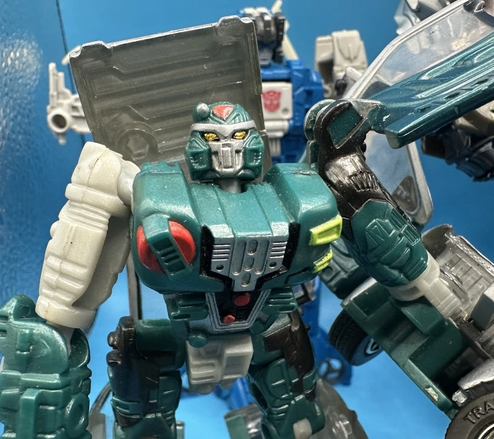 Transformers Figure Lot Quake Grimlock Rid X-Brawn Swoop Towline Terragator - Image 4 of 4