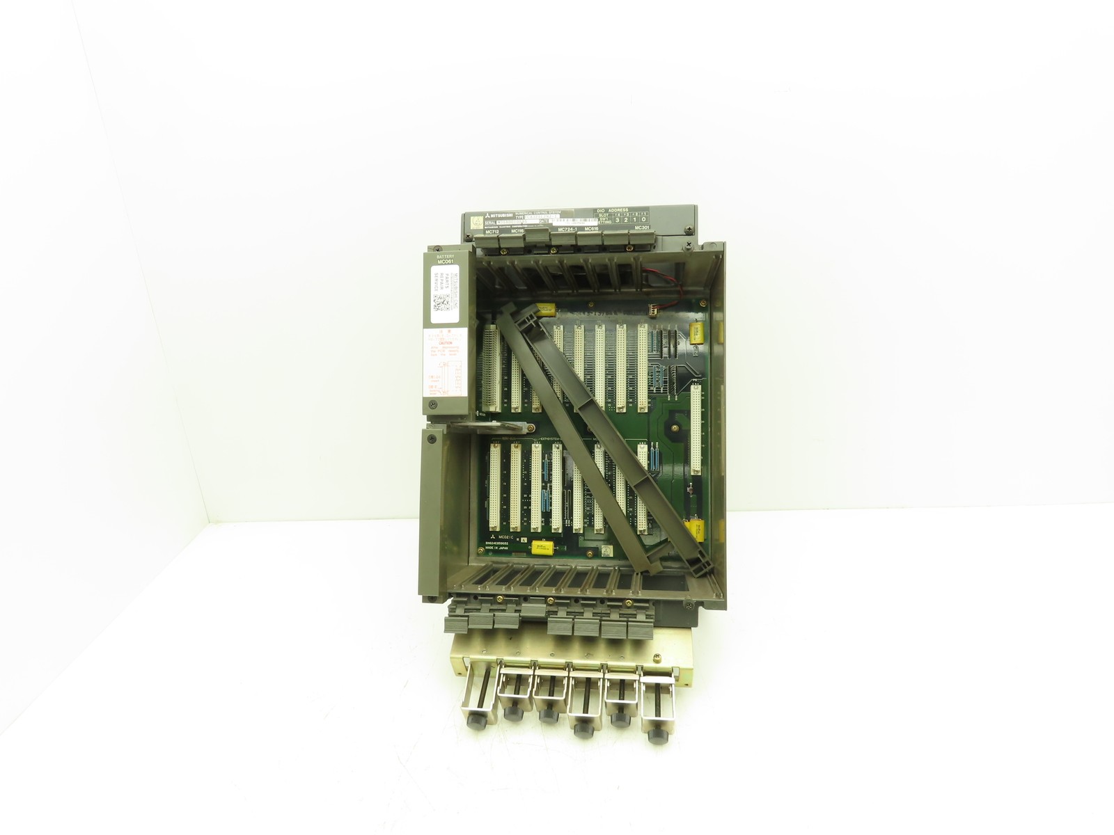 Mitsubishi Mazak FCA325L2NJ-1 PCB Card Rack CNC Numerical Control System Unit