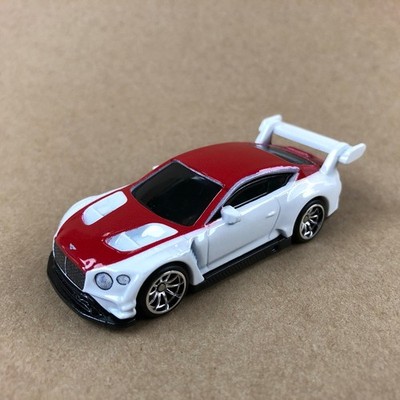 Hot Wheels Premium 2018 Bentley Continental GT3 White 4/5 1:64 Diecast Car Loose