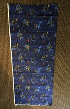 BATMAN Cotton Print 2005 City Scape Fabric DC COMICS 44 X 66 Large Piece