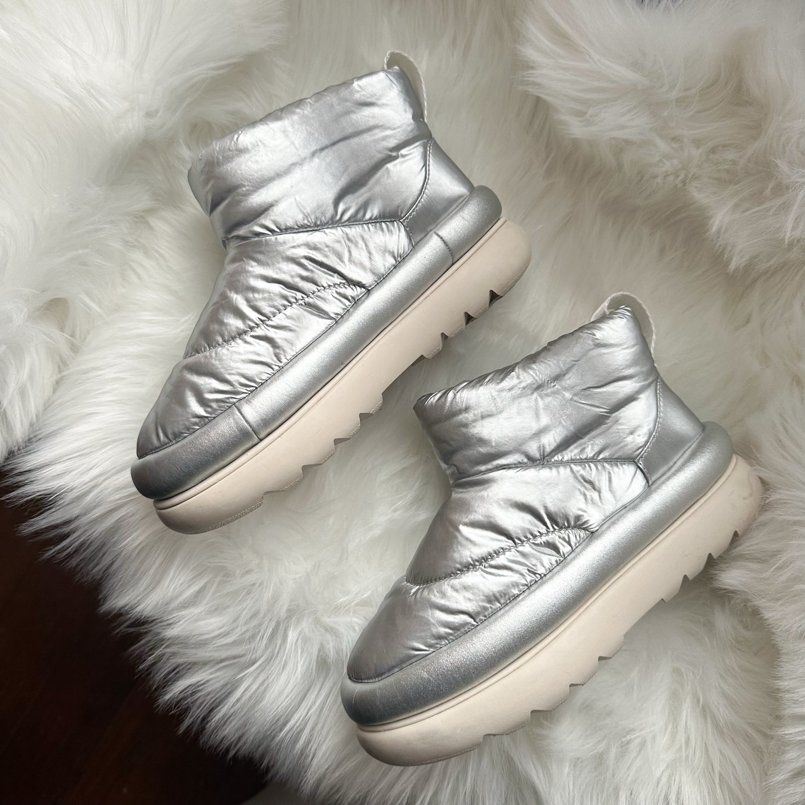 Silver Ugg Boots - image 3