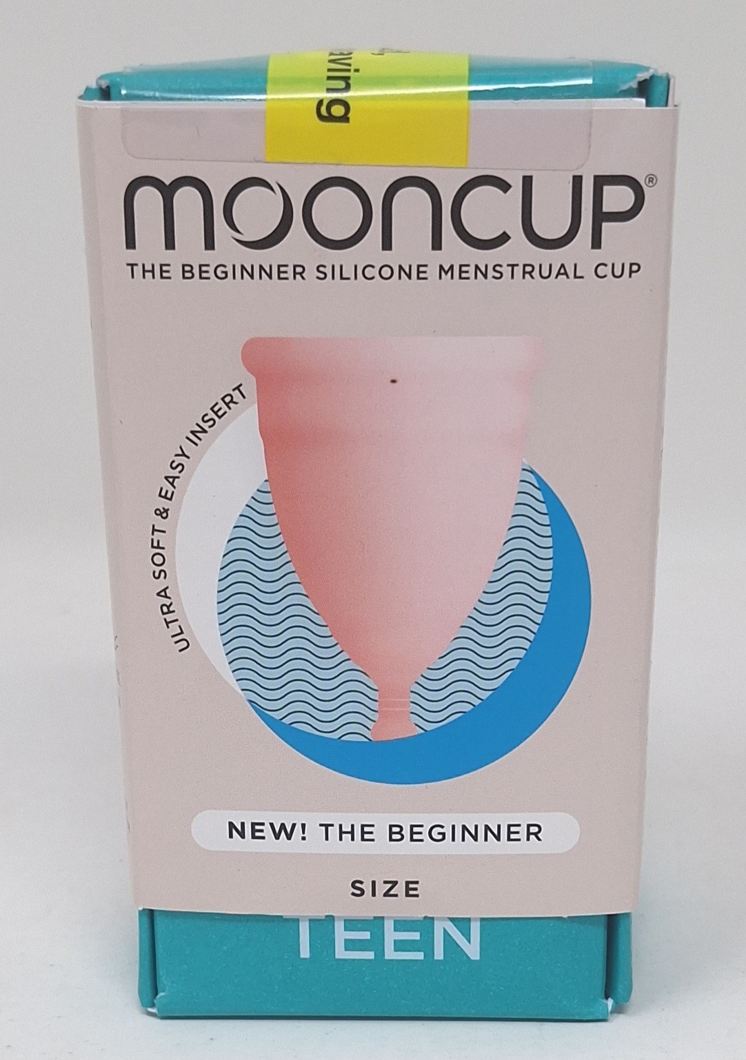 Mooncup Reusable Menstrual Cup - Size Teen The Beginner - New