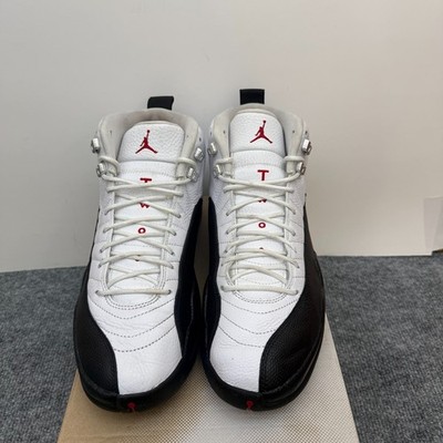 Jordan Air Jordan 12 Retro Taxi Flip White Gym Red Black CT8013