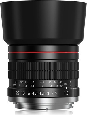E 85mm f1.8 Portrait Lens - MF for Sony a7 IV/a7 III/ZV-E10/a7R V/a7C II/a7R IV/
