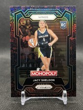 2024 Panini Prizm Monopoly WNBA #67 Jacy Sheldon Red Classic Icons Prizms