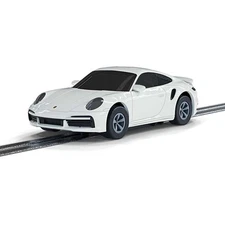 Micro Scalextric Porsche 911 Turbo Car - White