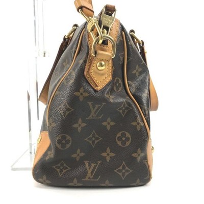 Louis Vuitton Retiro PM M40325 Monogram Canvas Brown Handbag w