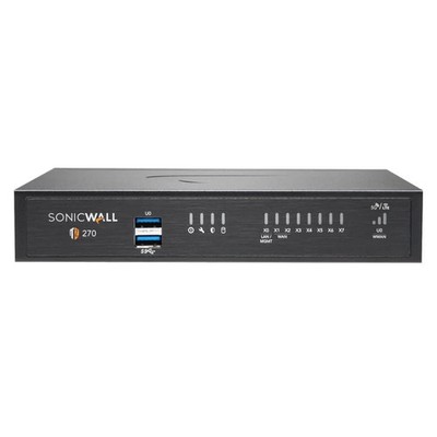 03-SSC-8140 SonicWall TZ270 Firewall Brand New with 1 Year APSS Services Bundled