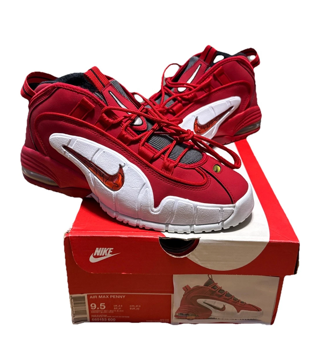 Nike Air Max Penny 1 University Red for Sale | Authenticity