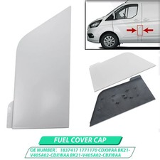 FOR FORD TRANSIT CUSTOM 2016-2022 FUEL TANK FILLER FLAP COVER CAP 1771170 WHITE