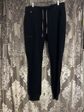 FIGS Technical Collection Unisex L/T Navy Solid Medical Scrub Jogger Pants