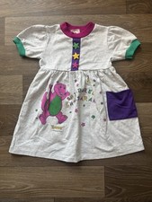 Vintage 1993 Barney dress size 5