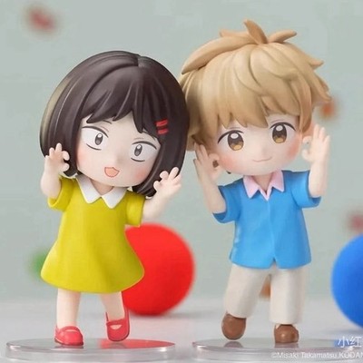 Skip and Loafer Anime Mizuno Mitsumi & Shima Sousuke Chibi  Figure toy set A