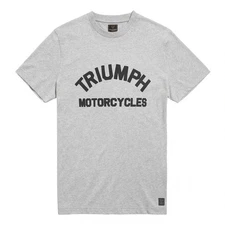 Triumph Motorcycles Burnham Gray Crew Neck Tee Shirt - MTSS21001