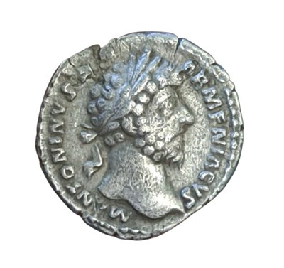 Marcus Aurelius 161-180 Denarius, Roman Empire, RIC138