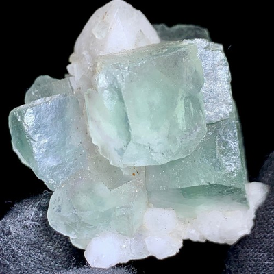 #ad 30G Clean Natural Beautiful Calcite Fluorite Mineral Specimen Inner Mongolia $180.00
