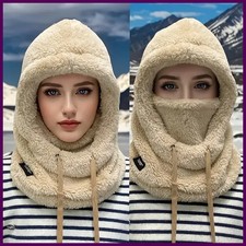 Winter Warm Balaclava Thermal Windproof Ski Hood Motocycle Face Cover Polar