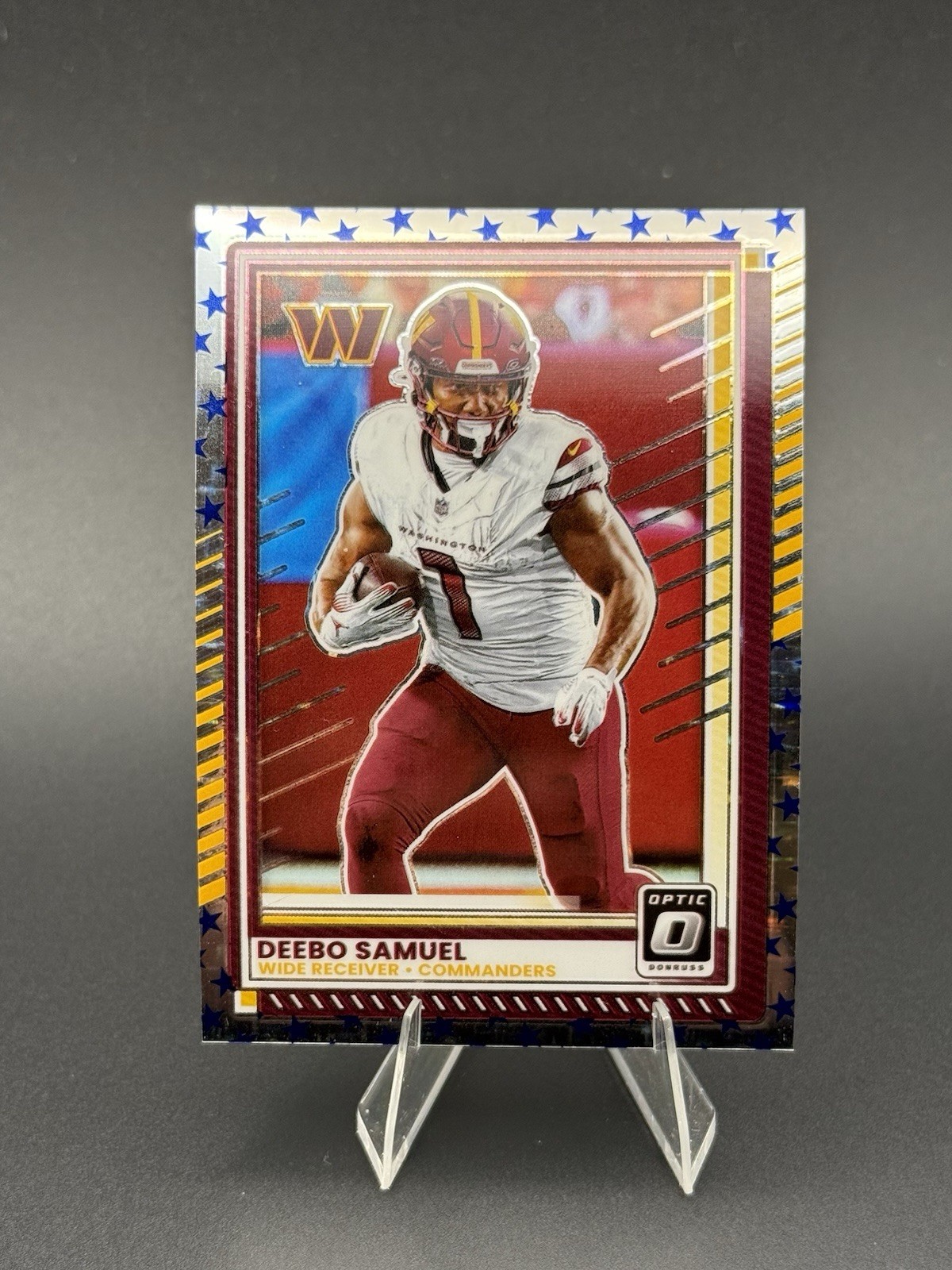 2025 Panini Donruss Optic - Deebo Samuel #30 Stars Prizm