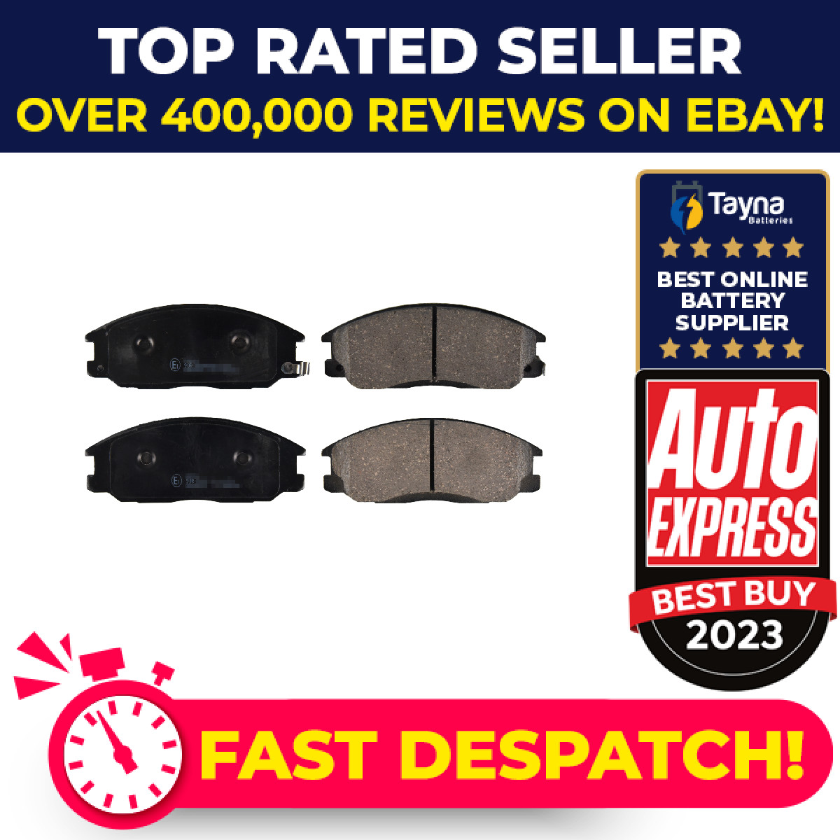 Brake Pads Set fits SSANGYONG REXTON GAB 2.7D Front 2004 on 4813008250 Febi New