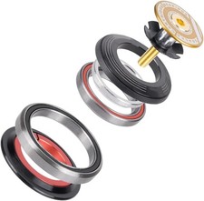 Tapered Headset, 42 52mm Bike Bearing 360 Degree Front Fork...