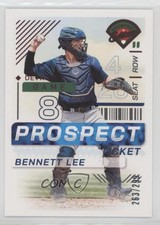2024 Panini Prospect Edition Red 263/299 Bennett Lee #52 y0i