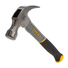 Stanley 20oz Fibreglass Claw Hammer STA051623 1-51-623 Hammer STHT0-51310