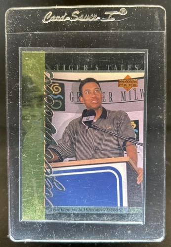 2001 Upper Deck Tiger Woods Tiger\'s Tales Rookie RC #TT12