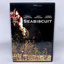Seabiscuit DVD Tobey Maguire Jeff Bridges Full Screen Edition 2003 PG-13