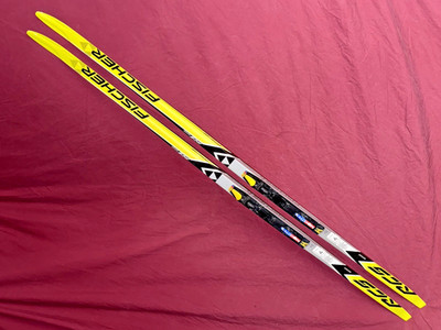   FISCHER RCS SkateCut 177cm XC Skate Skis Salomon Equipe SNS Pilot Bindings