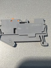 44x Phoenix Contact ST 2,5 Twin Rail Terminal 3031241 Spring 3-Wire Gray New