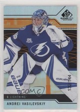 2018 Upper Deck SP Game Used Orange Rainbow 132/144 Andrei Vasilevskiy #75 5q7