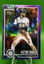 2026 Topps Series 1 Victor Robles Purple /250 Seattle Mariners