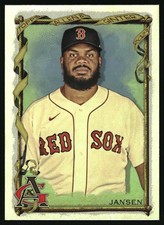 2023 Topps Allen & Ginter silver portrait Kenley Jansen #279 Boston Red Sox