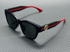 GUCCI GG1866SK 001 Black Grey Women's Large 56 mm Sunglasses