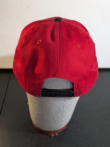 Chicago Bulls New Era 9Fifty Snapback Hat Cap Red Black Hardwood Classics - Picture 5 of 18