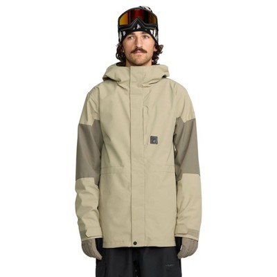 Volcom Primry Men's Winter Jacket, Moss Green, X-Large