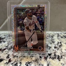2025 Topps Series 1 Celebration Starling Marte Confetti New York Mets #173