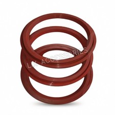 Qty:3 Silicone Dome Valve Seal DN80 P19081C-00 129*87*20