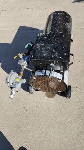 Flagro F-400T Industrial Construction Jobsite Heater 400,000 BTU DUAL FUEL 120V