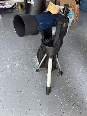 Meade ETX80 Observer 80mm GoTo Refractor Telescope with Tripod & Carry Bag - Com