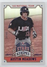 2015 Stars and Stripes Longevity Parallel Sapphire 38/49 Austin Meadows #36 ni4