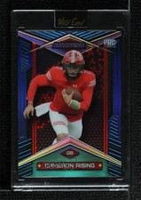 2023 Alumination Rookie Card Edition Blue Rainbow Foil 1/10 Cameron Rising v9t. rookie card picture