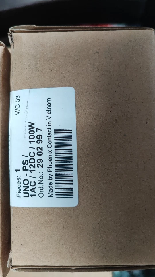 Phoenix Contact UNO POWER UNO-PS/1AC/12DC/100W Power Supply 2902997 - Photo 3/3