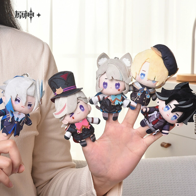 Genshin Impact Official Genuine Plush Finger Puppet Pendant Anime