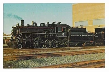 Postcard Timiskaming & Northern Ontario Railway Consolidation 137 Class M-3-E